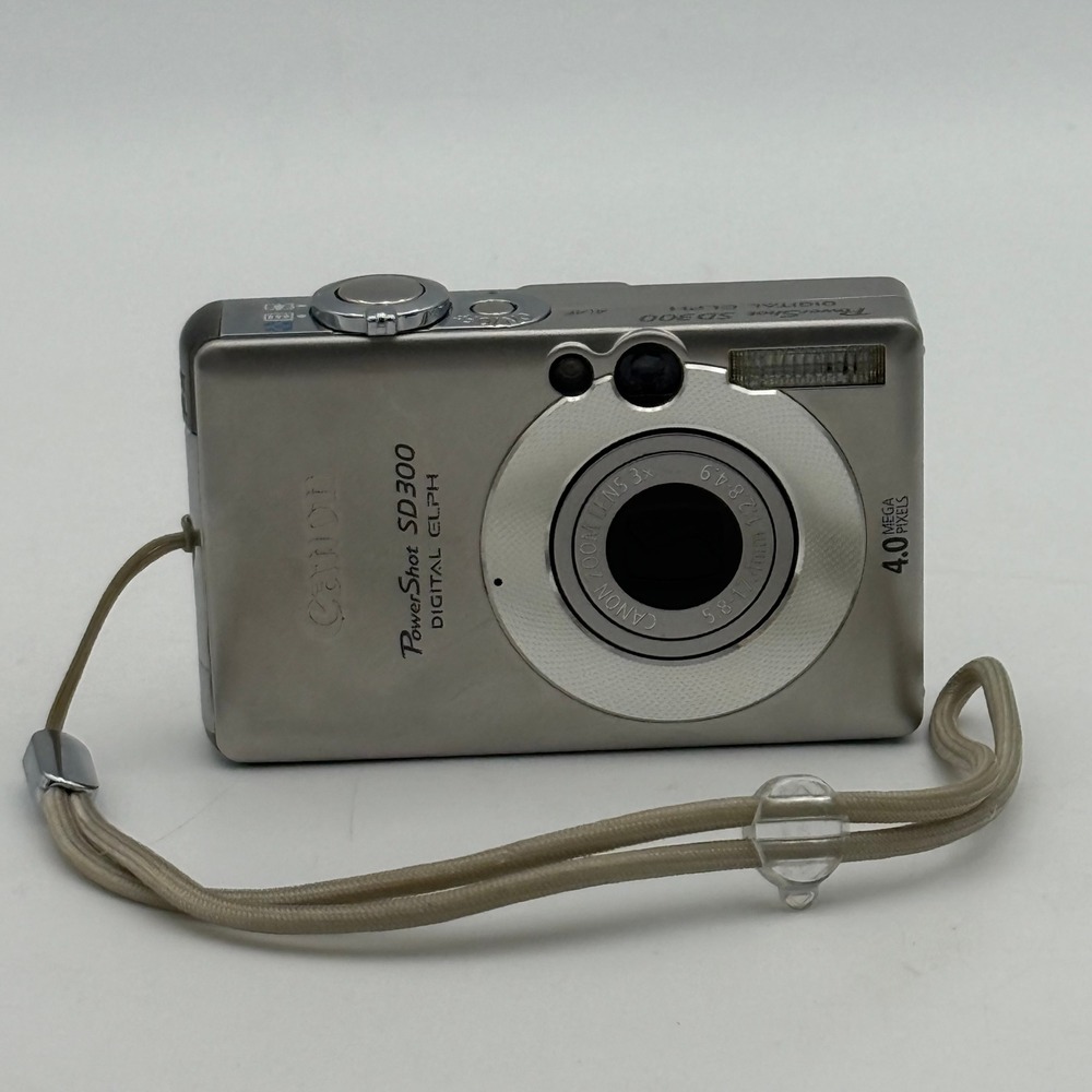 Canon PowerShot SD300 Silver Compact Digital Camera